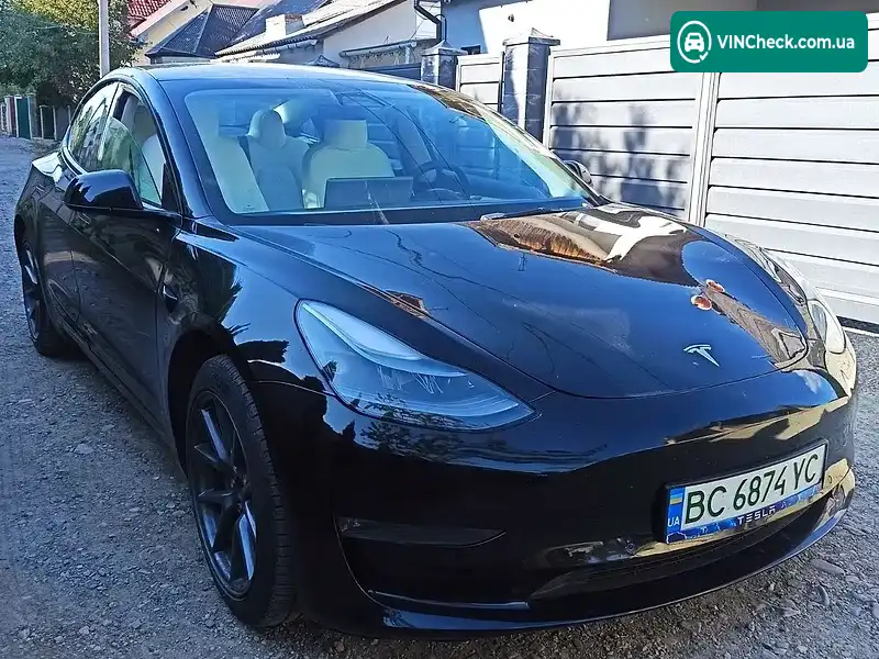 Tesla Model 3 2021, фото з оголошення 1 з 16, VIN 5YJ3E1EB7NF115833
