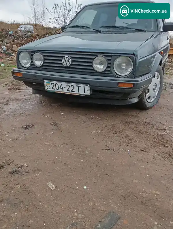 Volkswagen Golf 1989, фото з оголошення 1 з 7, VIN WVEZZZ1GZKW147420