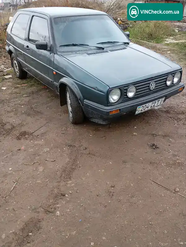 Volkswagen Golf 1989, фото з оголошення 2 з 7, VIN WVEZZZ1GZKW147420