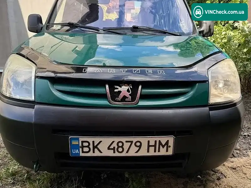 Peugeot Partner 2004, фото з оголошення 1 з 9, VIN VF3GBRHYB96091491