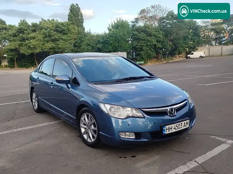 Honda Civic 2008, фото з оголошення 1 з 11, VIN NLAFD76408W021727