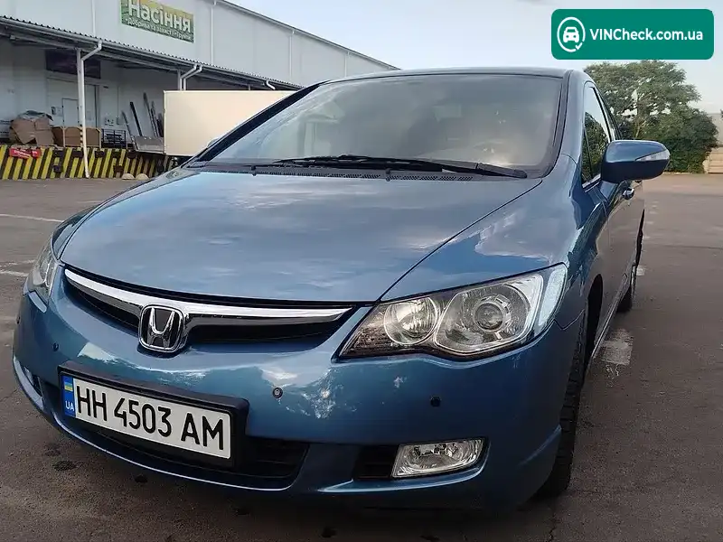 Honda Civic 2008, фото з оголошення 2 з 11, VIN NLAFD76408W021727
