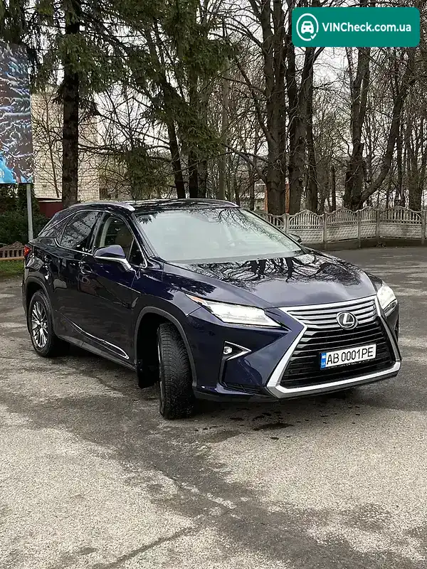 Lexus RX 2019, фото з оголошення 1 з 20, VIN JTJBAMCA302072328