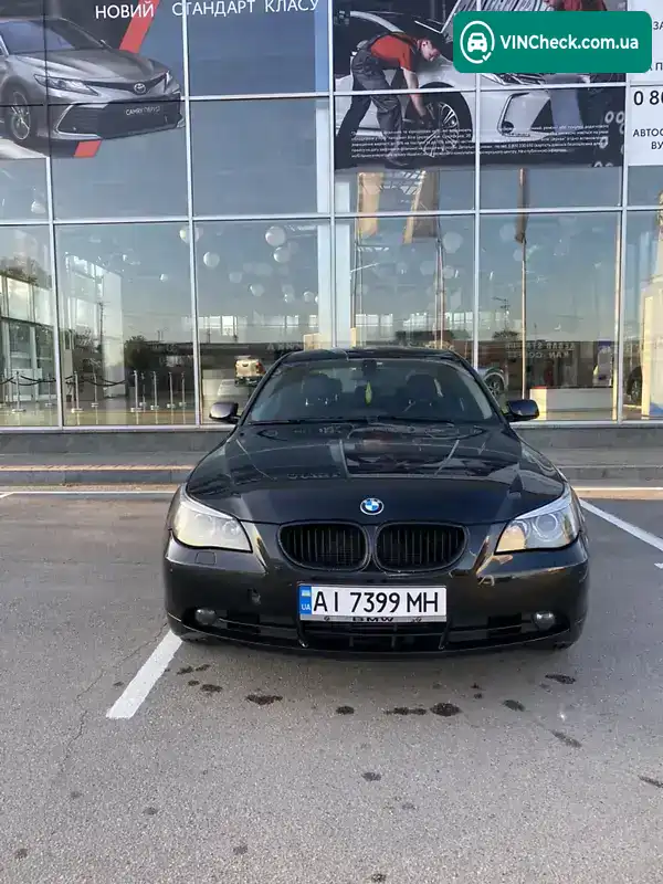BMW 5 Series 2006, фото з оголошення 2 з 14, VIN WBANM71070CP17203