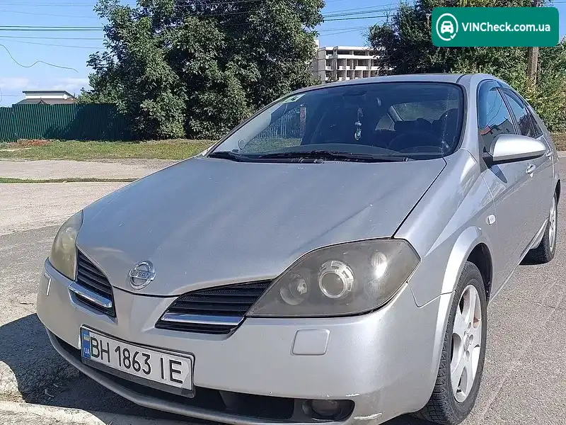 Nissan Primera 2002, фото з оголошення 1 з 5, VIN SJNFCAP12U0065195