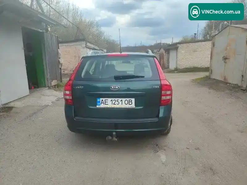 Kia Ceed 2008, фото з оголошення 2 з 12, VIN Y6LFF52428L007407