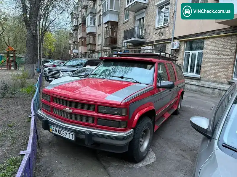 Chevrolet Suburban 1994, фото з оголошення 1 з 8, VIN 1GNFK16K5RJ390286