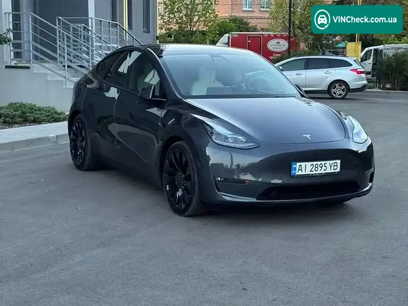 Tesla Model Y 2021, фото з оголошення 2 з 19, VIN 7SAYGDEF7NF340227