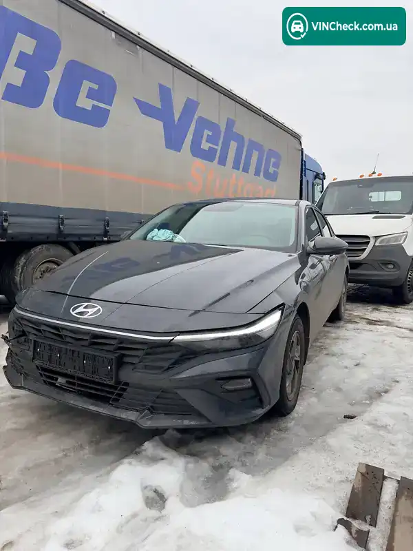 Hyundai Elantra 2025, фото з оголошення 2 з 12, VIN KMHLN41BBSU028436