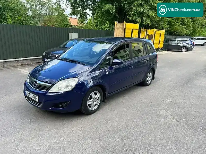 Opel Zafira 2008, фото з оголошення 2 з 15, VIN W0L0AHM7592013793