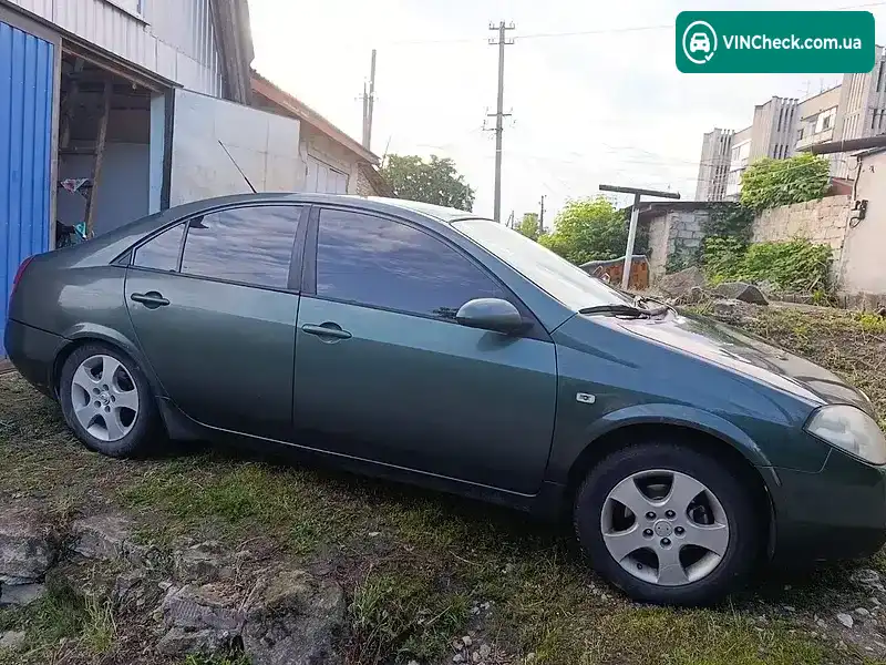 Nissan Primera 2003, фото з оголошення 1 з 9, VIN SJNBBAP12U0010683