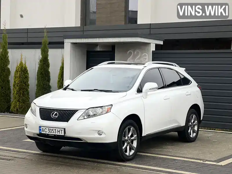 Lexus RX 2010, фото з оголошення 1 з 21, VIN JTJBK11A002007533