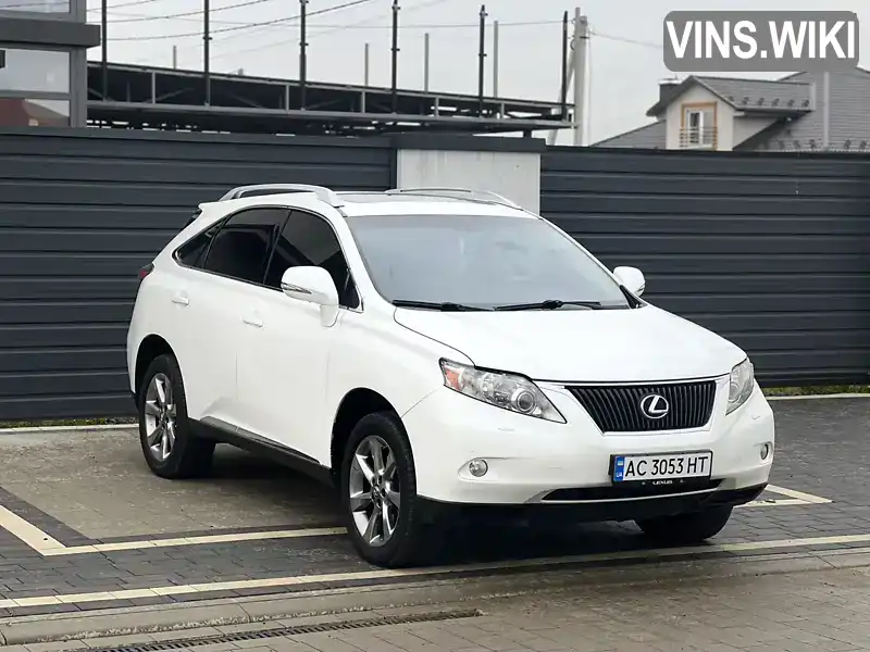Lexus RX 2010, фото з оголошення 2 з 21, VIN JTJBK11A002007533
