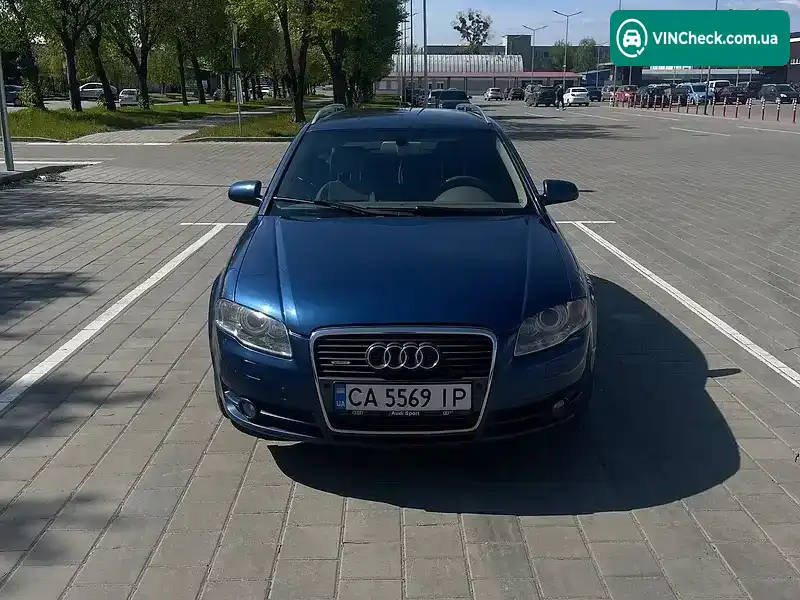 Audi A4 2007, фото з оголошення 2 з 10, VIN WAUZZZ8E77A224711
