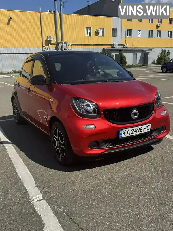 Smart Forfour 2016, фото з оголошення 1 з 20, VIN WME4530441Y087217