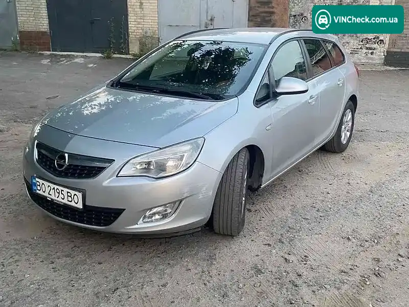 Opel Astra 2011, фото з оголошення 1 з 9, VIN W0LPC8EG8C8006143