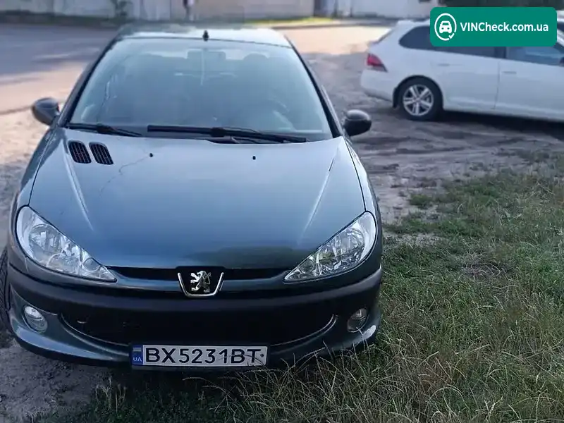 Peugeot 206 2008, фото з оголошення 1 з 20, VIN VF32BKFWA72794939