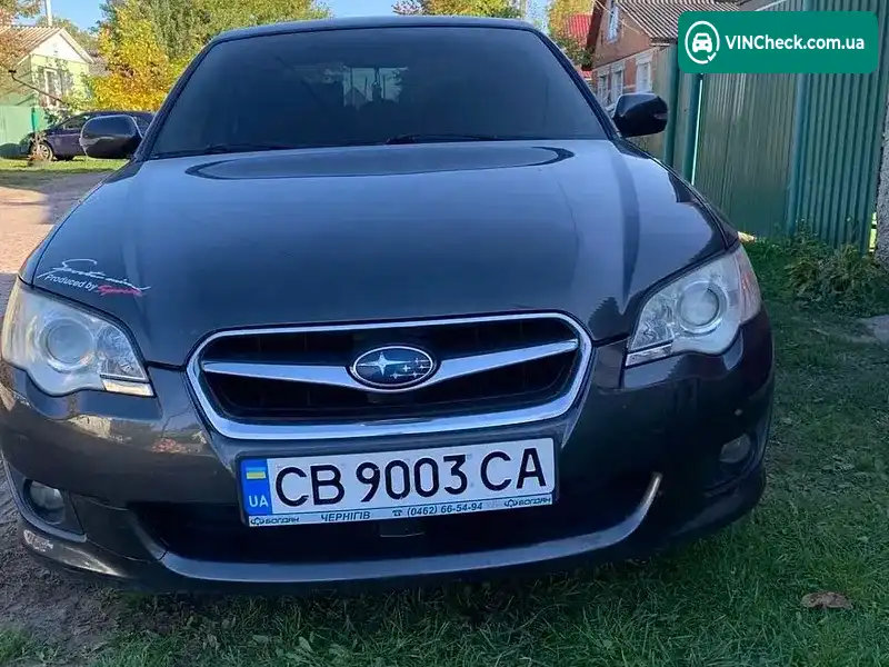 Subaru Legacy 2008, фото з оголошення 1 з 9, VIN JF1BL5LF38G045333