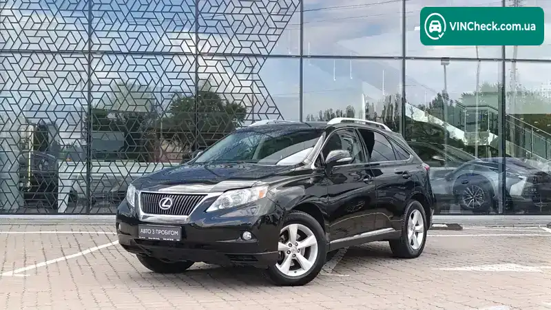 Lexus RX 2011, фото з оголошення 1 з 11, VIN 2T2BK1BA8CC121976