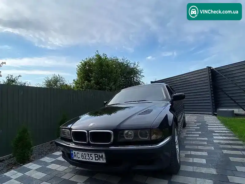 BMW 7 Series 1998, фото з оголошення 1 з 13, VIN WBAGF41090DK35439