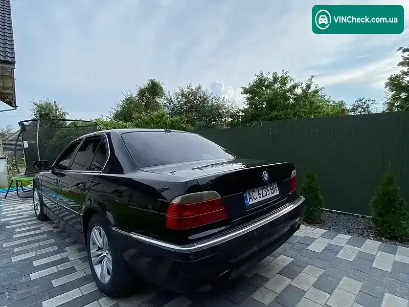 BMW 7 Series 1998, фото з оголошення 2 з 13, VIN WBAGF41090DK35439
