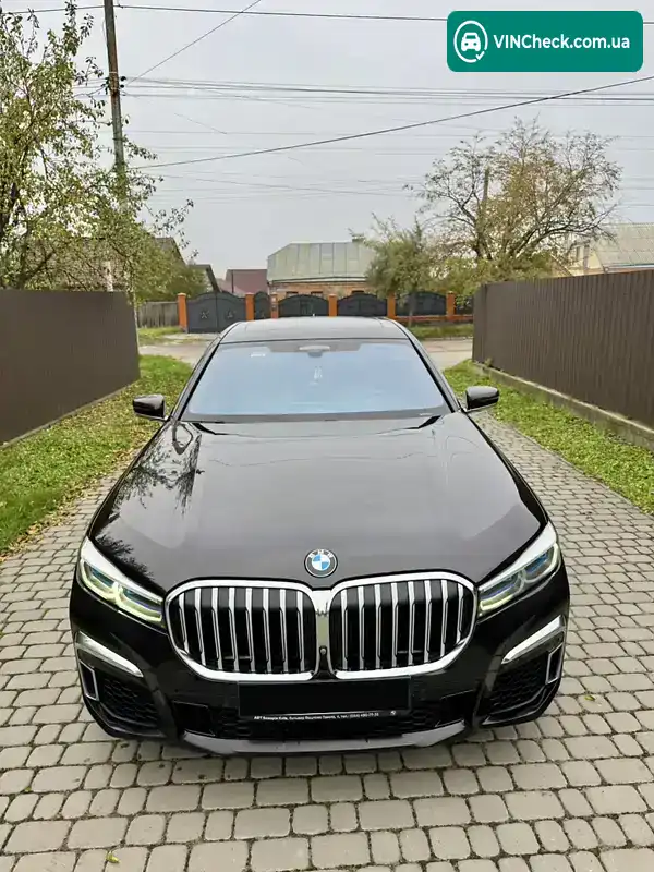 BMW 7 Series 2019, фото з оголошення 1 з 21, VIN WBA7V81090BM64418