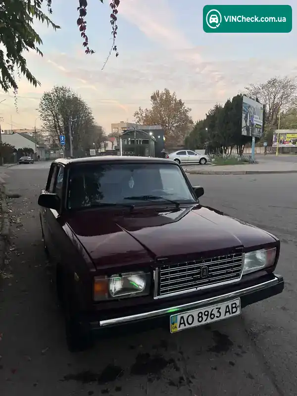ВАЗ / Lada 2107 2005, фото з оголошення 1 з 7, VIN XTA21070052249806