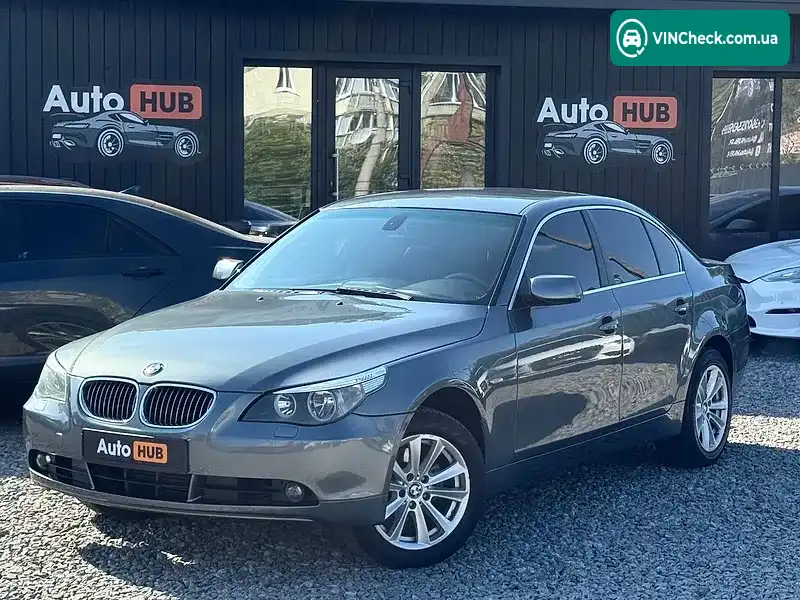 BMW 5 Series 2004, фото з оголошення 1 з 20, VIN WBANC52040B591118
