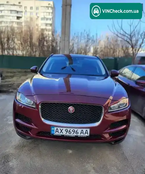 Jaguar F-Pace 2016, фото з оголошення 1 з 10, VIN SADCJ2BN9HA091424