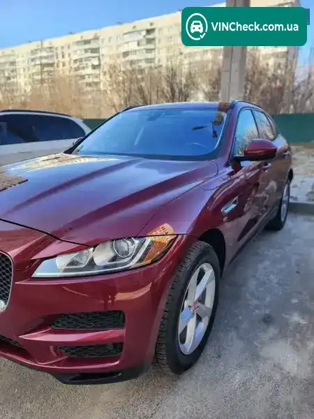 Jaguar F-Pace 2016, фото з оголошення 2 з 10, VIN SADCJ2BN9HA091424