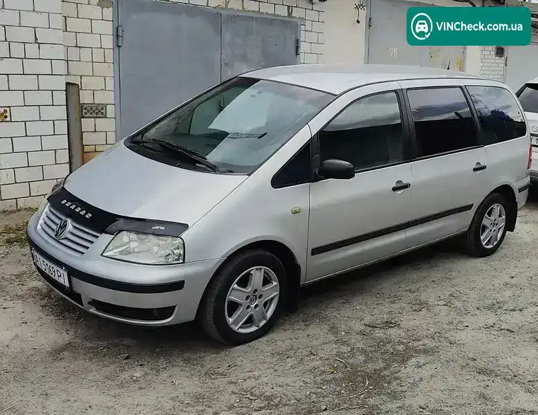 Volkswagen Sharan 2000, фото з оголошення 1 з 10, VIN WVWZZZ7MZ1V041171