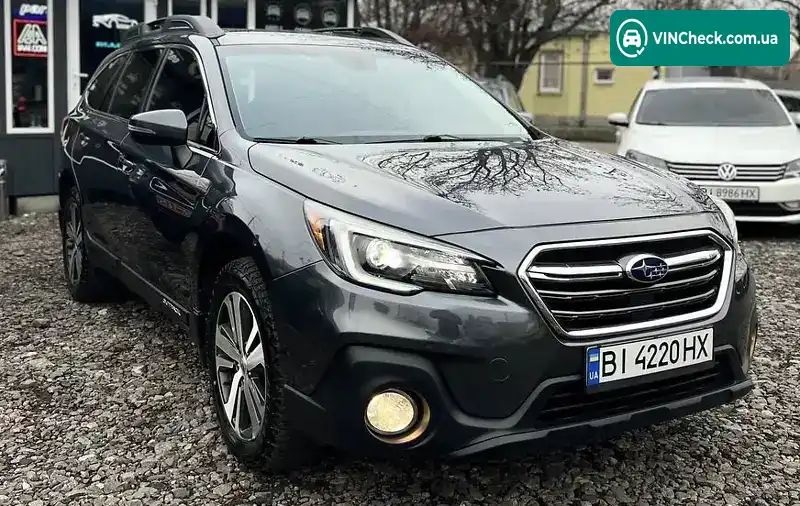Subaru Outback 2019, фото з оголошення 1 з 6, VIN 4S4BSENC3K3326830