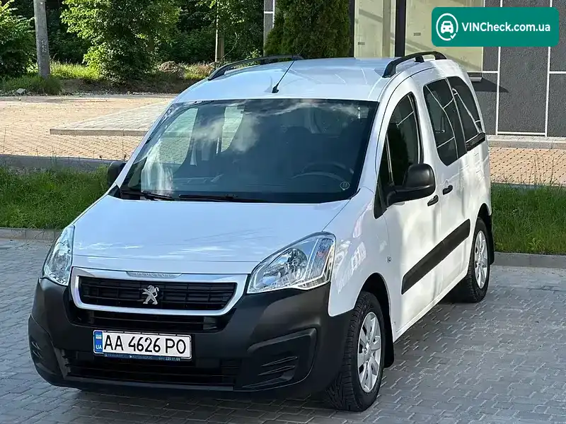 Peugeot Partner 2017, фото з оголошення 1 з 20, VIN VF37J9HN0HJ525358
