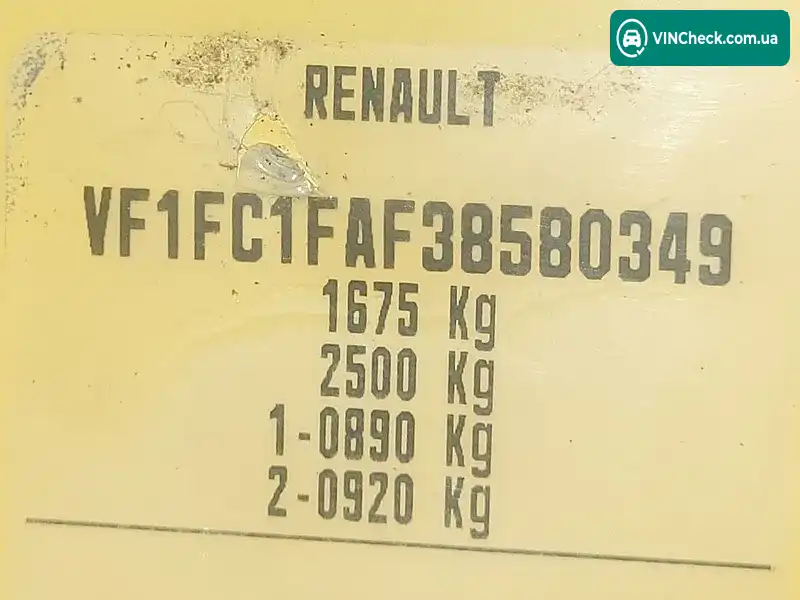 Renault Kangoo 2008, фото з оголошення 1 з 9, VIN VF1FC1FAF38580349