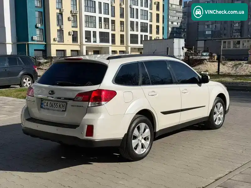 Subaru Outback 2011, фото з оголошення 2 з 5, VIN JF1BR9L95CG108065