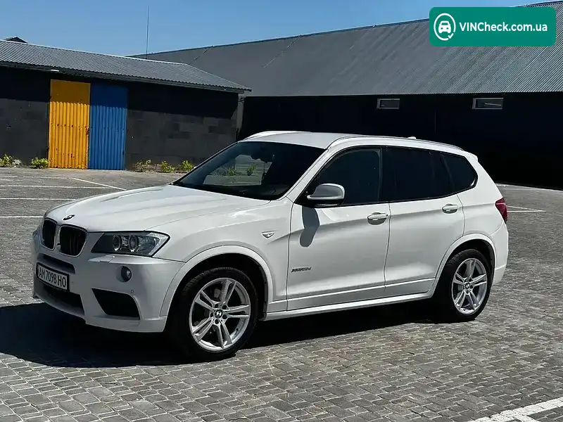BMW X3 2012, фото з оголошення 1 з 21, VIN WBAWY310X0L554306