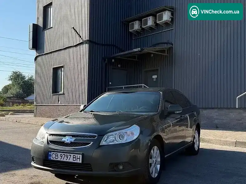 Chevrolet Epica 2009, фото з оголошення 1 з 17, VIN KL1LF69KE9B152317