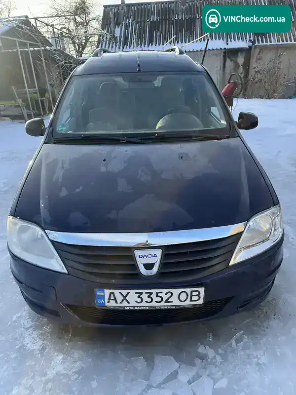 Dacia Logan 2010, фото з оголошення 2 з 8, VIN UU1KSDEW543916746