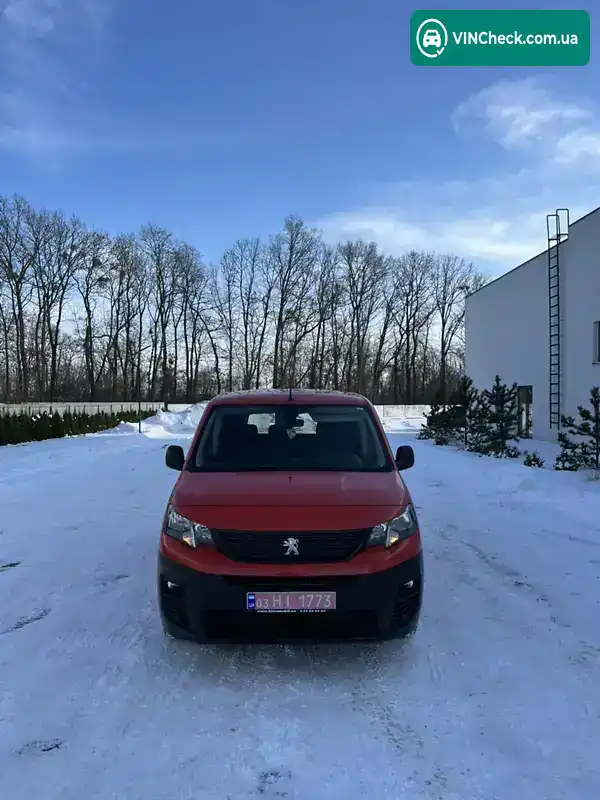 Peugeot Partner 2019, фото з оголошення 1 з 21, VIN VR3EFYHZRKJ860962