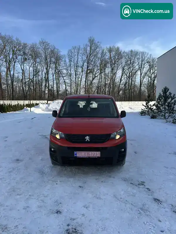 Peugeot Partner 2019, фото з оголошення 2 з 21, VIN VR3EFYHZRKJ860962