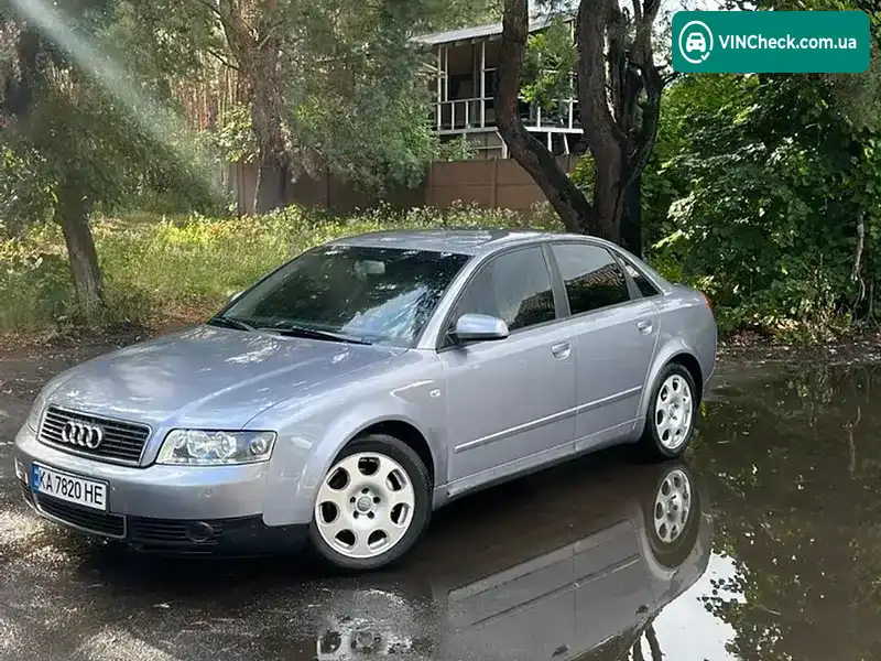 Audi A4 2003, фото з оголошення 1 з 11, VIN WAUZZZ8E54A024230
