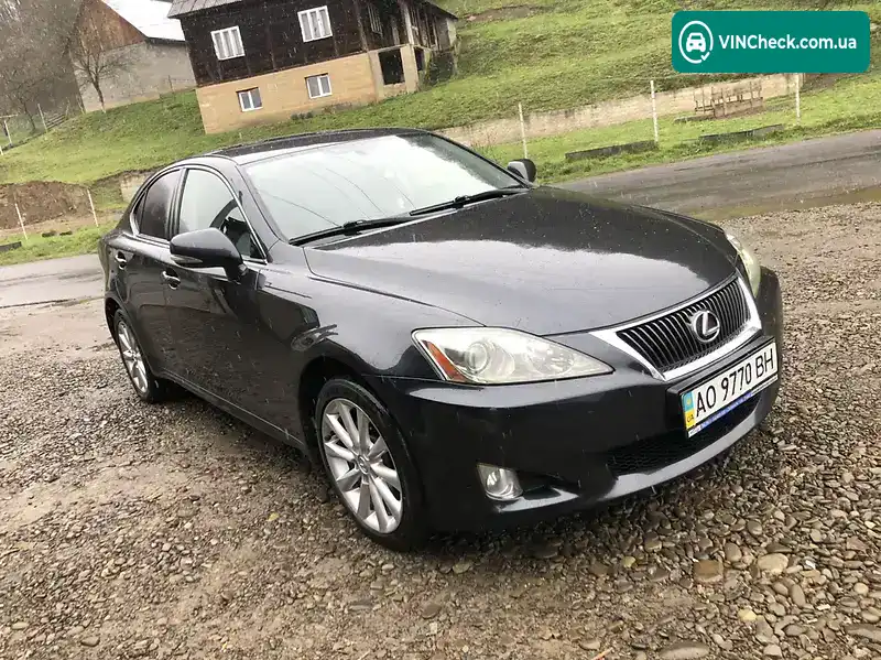 Lexus IS 2010, фото з оголошення 2 з 20, VIN JTHBB262702037699