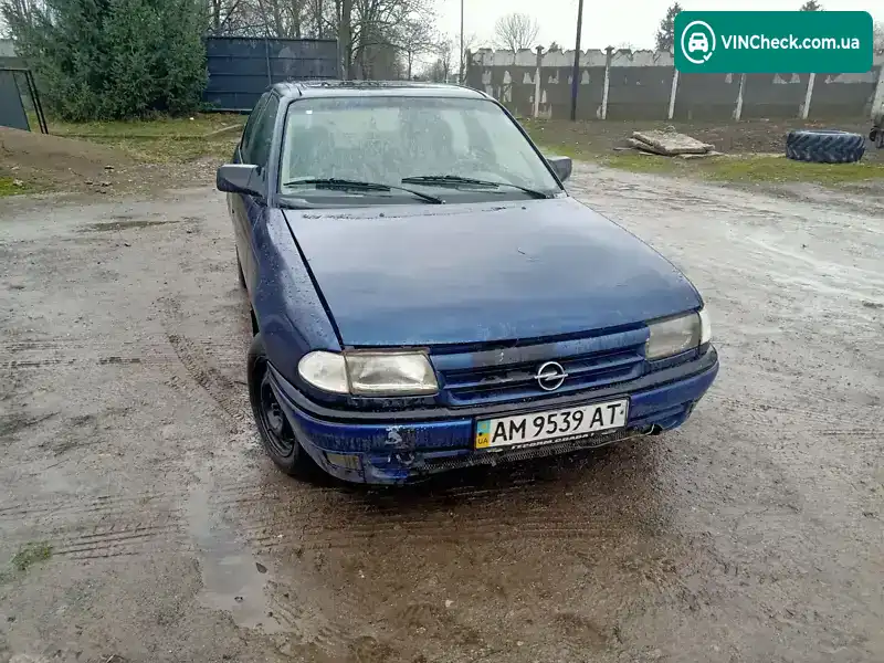 Opel Astra 1992, фото з оголошення 2 з 13, VIN W0L000059N2687555