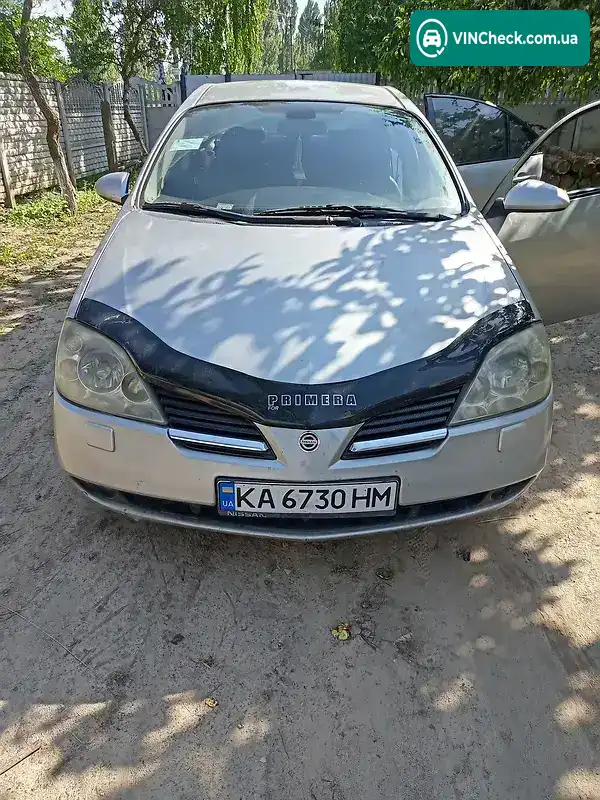 Nissan Primera 2003, фото з оголошення 1 з 7, VIN SJNBBAP12U0120360