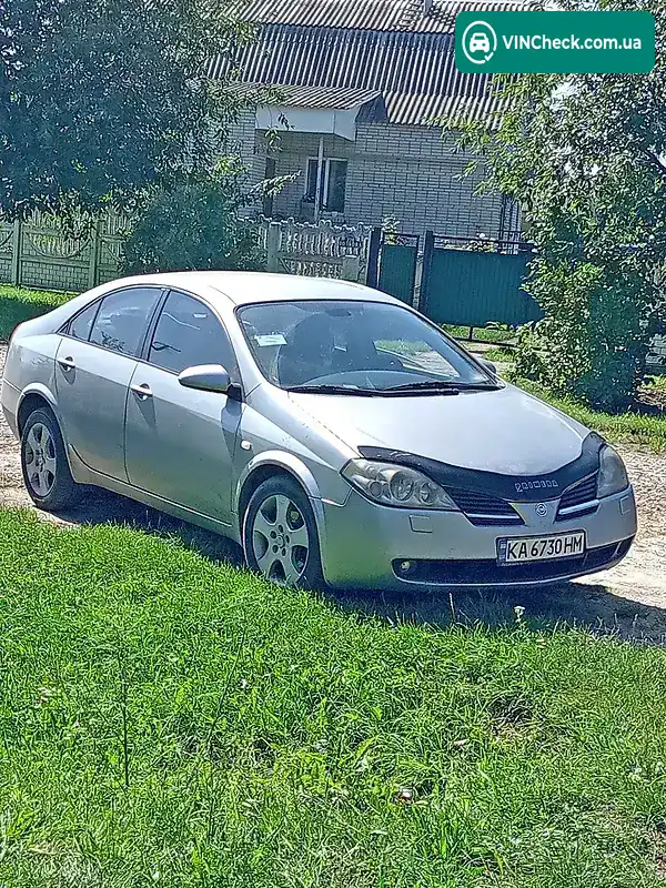 Nissan Primera 2003, фото з оголошення 2 з 7, VIN SJNBBAP12U0120360