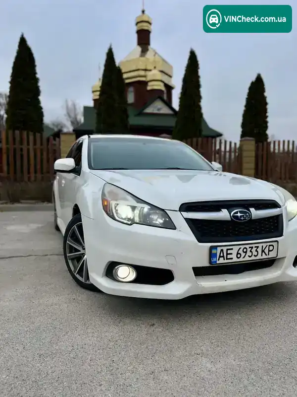 Subaru Legacy 2013, фото з оголошення 1 з 12, VIN 4S3BMCG60D3041676
