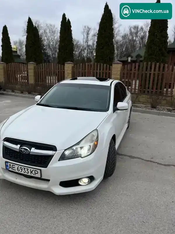 Subaru Legacy 2013, фото з оголошення 2 з 12, VIN 4S3BMCG60D3041676