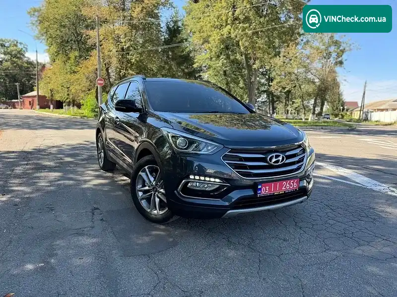 Hyundai Santa FE 2016, фото з оголошення 1 з 20, VIN KMHSW81UBGU541099