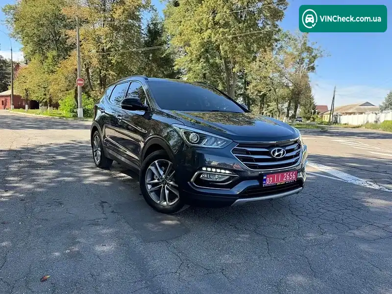 Hyundai Santa FE 2016, фото з оголошення 2 з 20, VIN KMHSW81UBGU541099