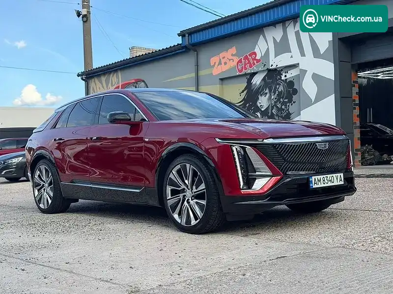 Cadillac Lyriq 2023, фото з оголошення 1 з 20, VIN 1GYKPSRK7RZ115556